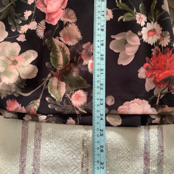 Tristan black floral full skirt size 8 - Picture 6 of 6